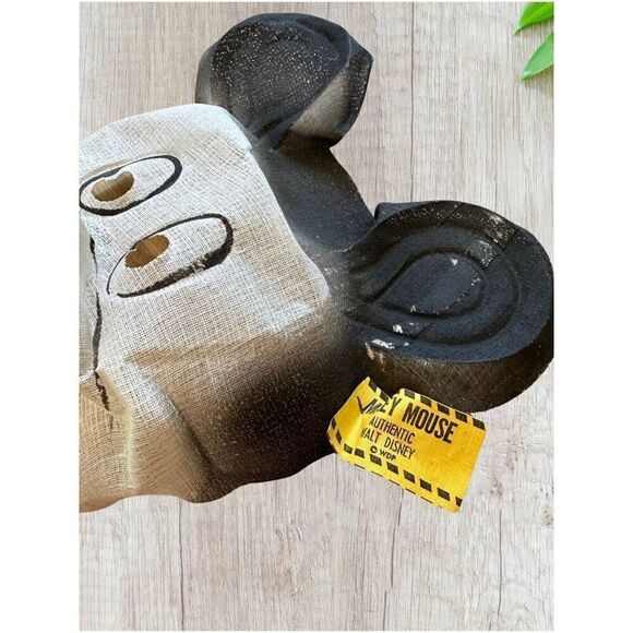 Vintage Halloween Mickey Mouse Cheesecloth Mask - Picture 4 of 4